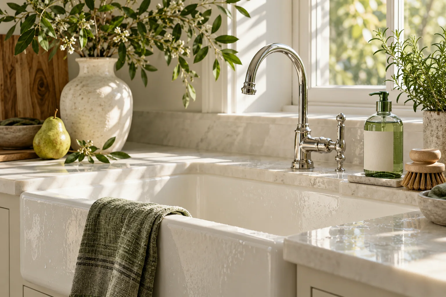 Dish care concept photography
